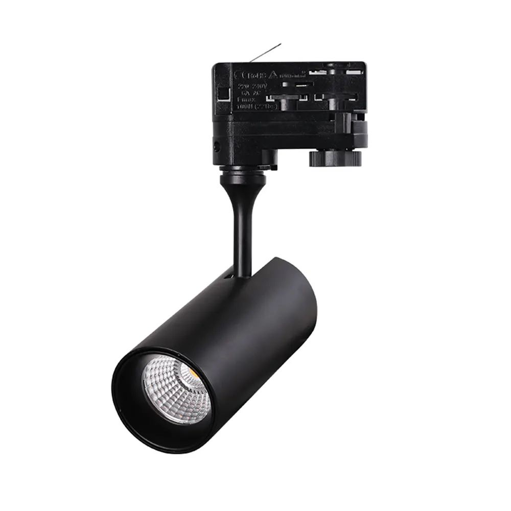 Dimmable Aluminum COB LED Track Spotlight 12-36W
