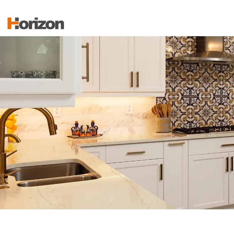 White Engineered Quartz Slab 3200x1600mm