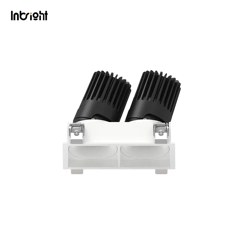 Anti-Glare Recessed Square LED Downlight 10-28W