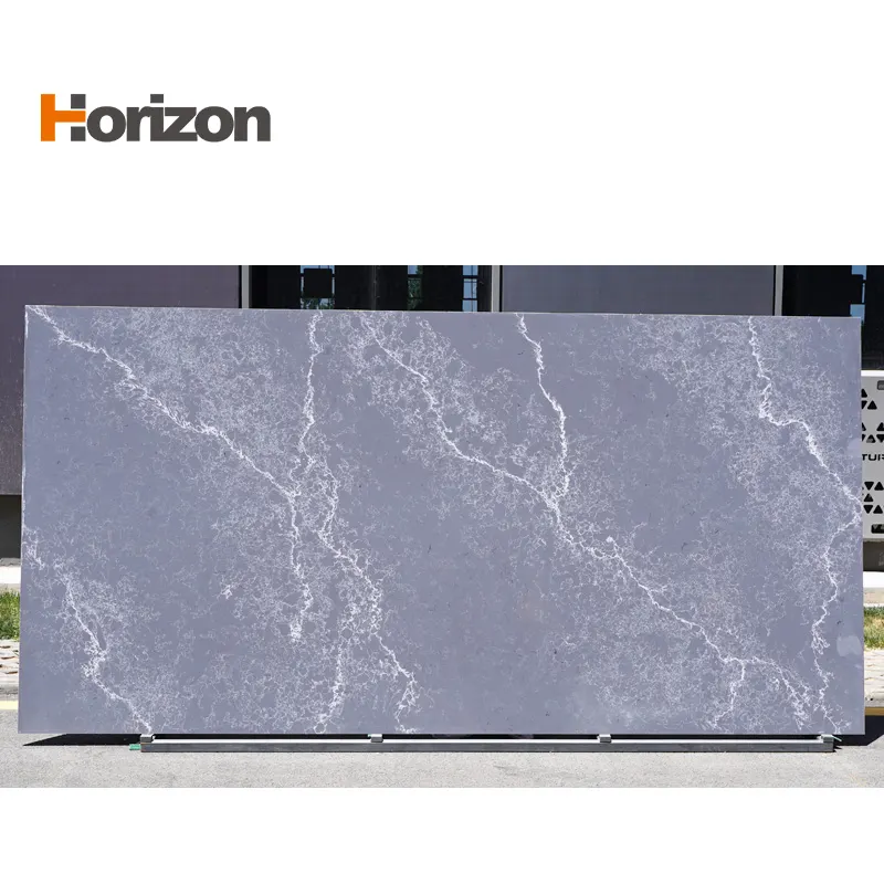 Calacatta Gray Engineered Quartz Slab 3200x1600mm