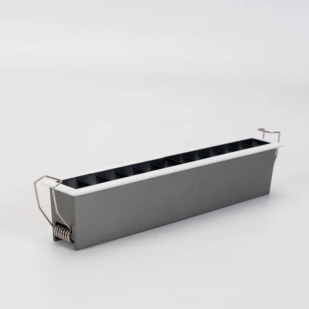 Recessed Square Aluminum LED Grille Spotlight 6-20W