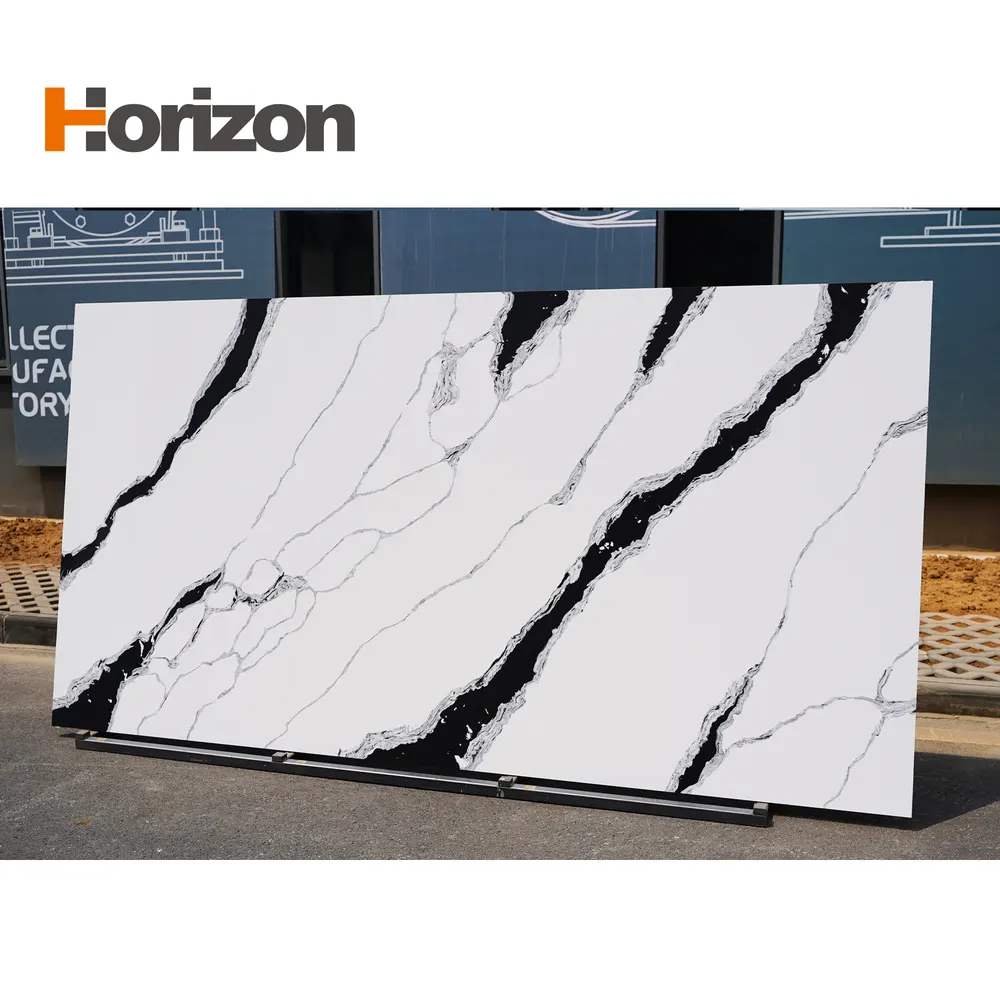 Jade-Look White Engineered Quartz Slab 3200x1600mm