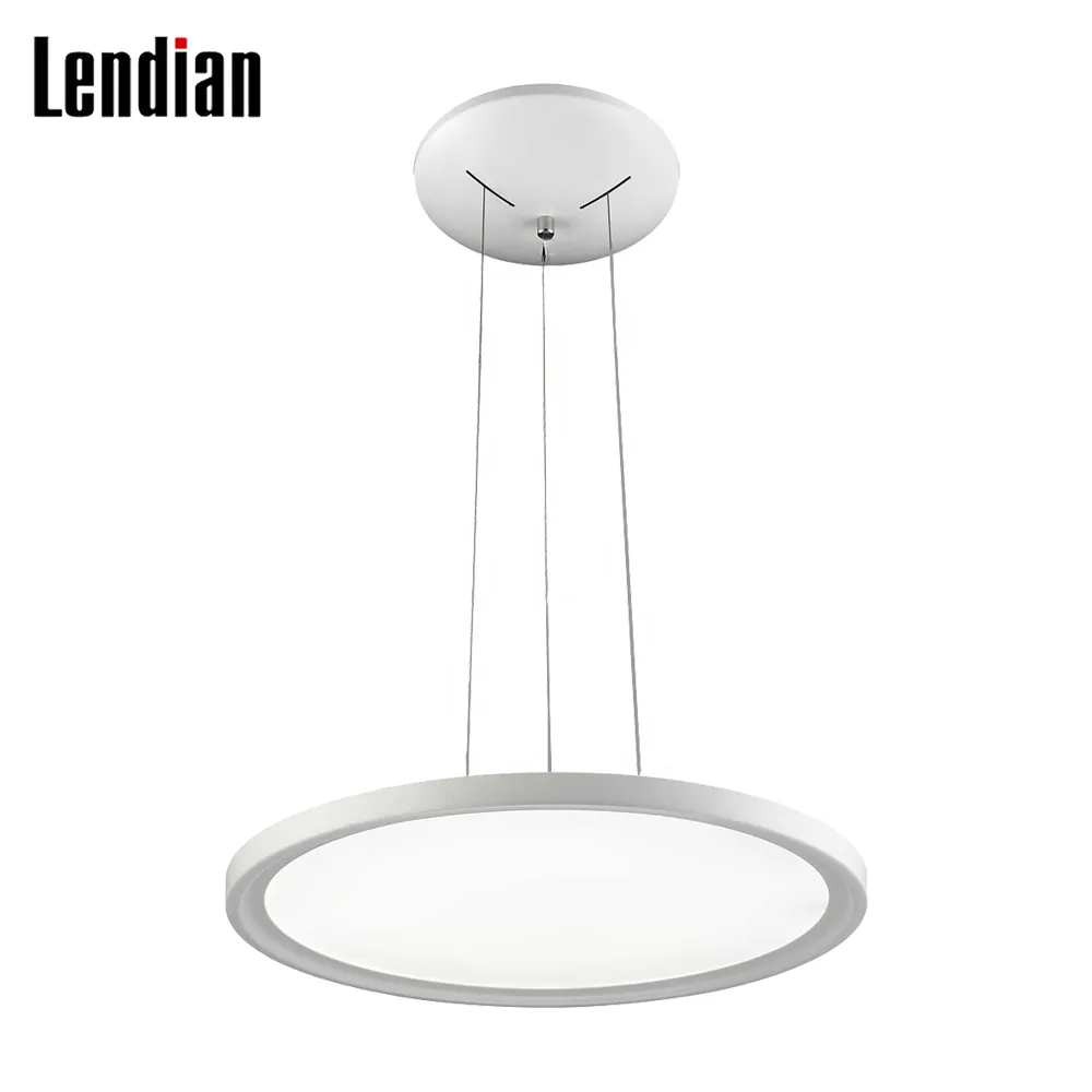 Adjustable Round Aluminum LED Panel Light 40W 6000K