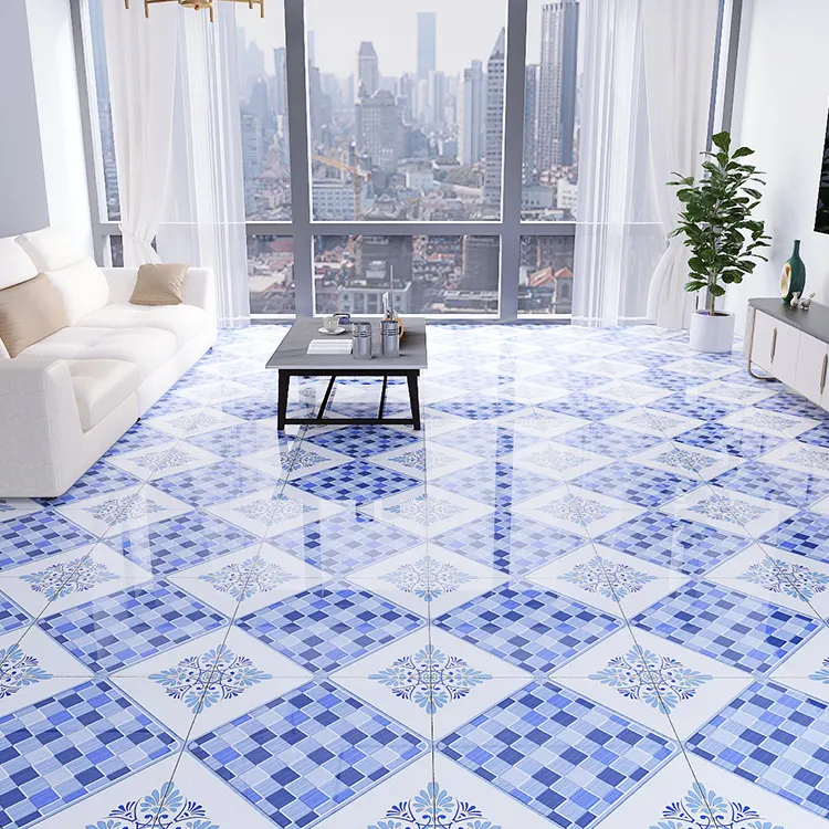 Non-Slip Polished Porcelain Floor Tile 600x600mm