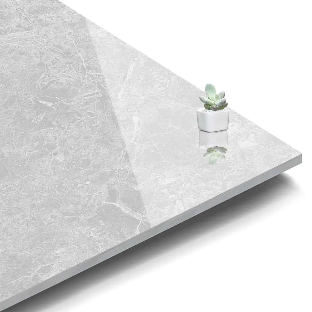 Stone-Look Polished Porcelain Wall And Floor Tile 600x600mm