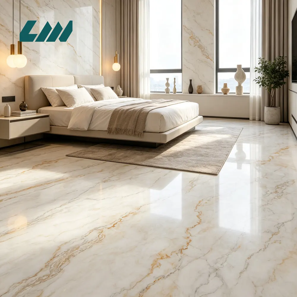 Polished Engineered Quartz Slab 3200x1600mm