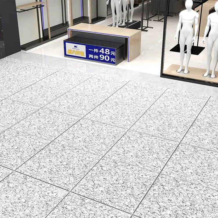 Non-Slip Granite-Look Matte Porcelain Outdoor Tile 600x600mm