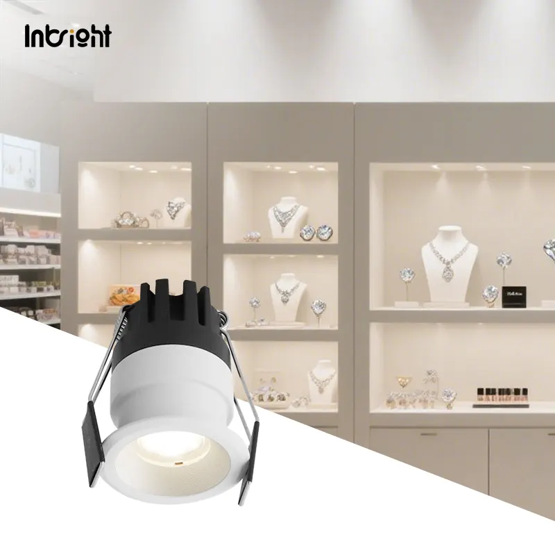 Recessed Aluminum LED Downlight 7W IP54
