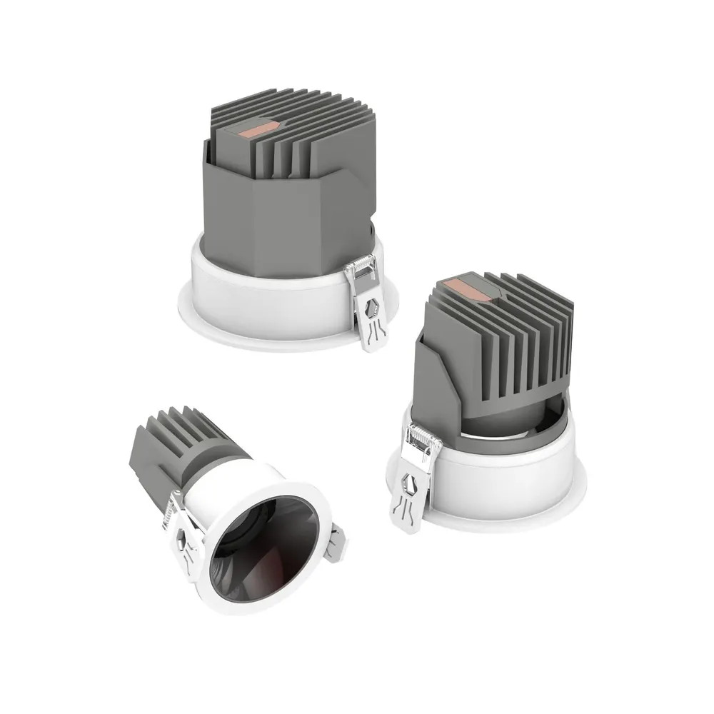 Anti-Glare Recessed Aluminum COB LED Downlight 7-18W 220V product sample