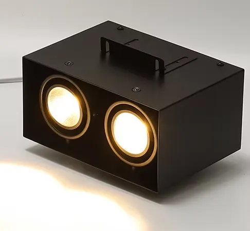 Recessed Square Aluminum COB LED Downlight 7-24W