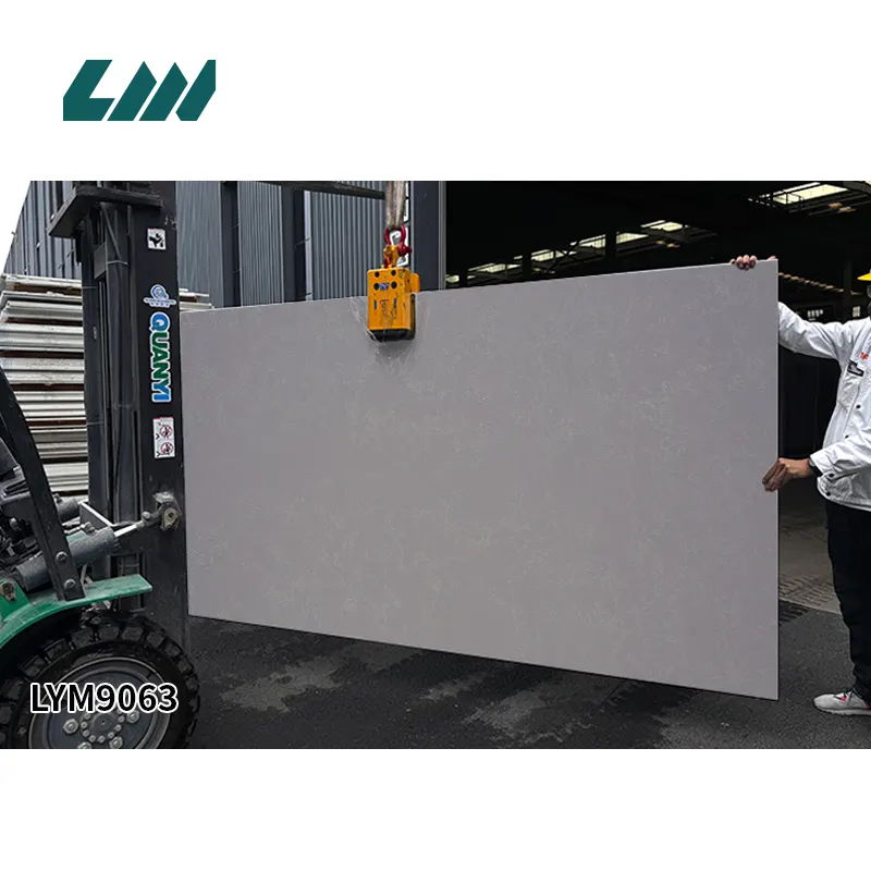 White Engineered Quartz Slab 3200x1600mm