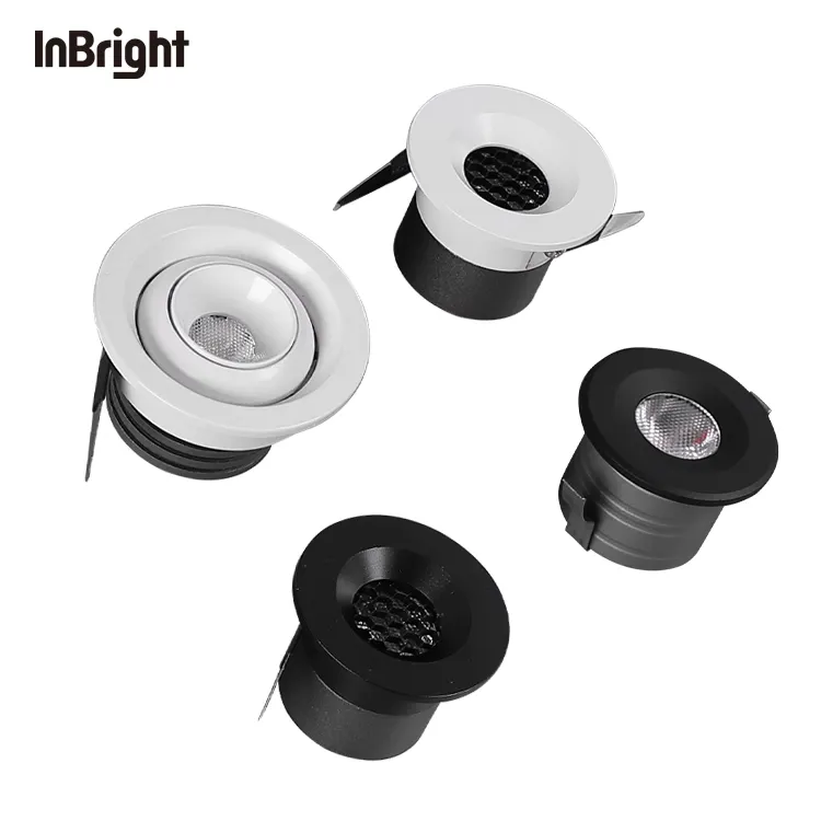 Recessed Aluminum COB LED Downlight 3W