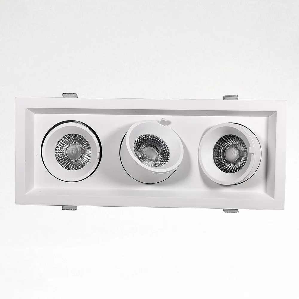 Anti-Glare Recessed Aluminum LED Downlight 30W