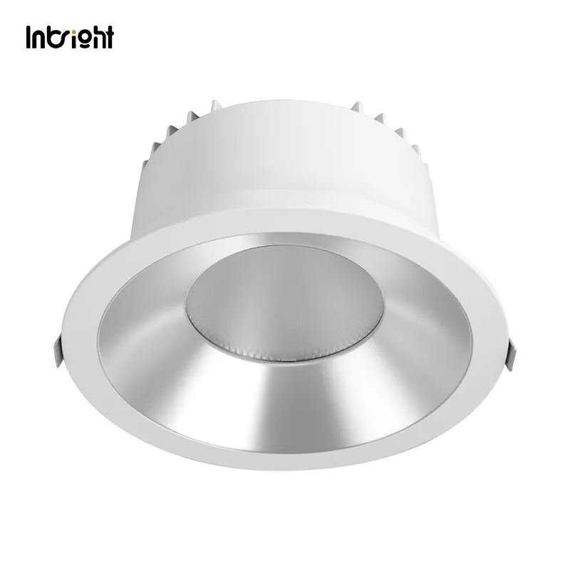 Anti-Glare Recessed Aluminum LED Downlight Black 15-35W