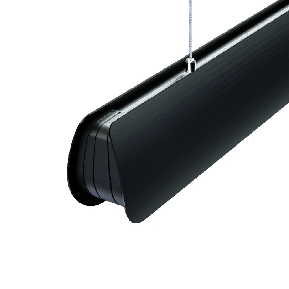 Slim Recessed Aluminum Linear LED Pendant Light 55x83x1200mm 36/48W