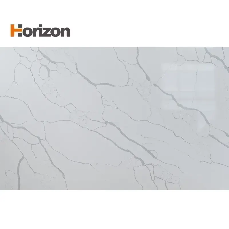 Calacatta Gray Engineered Quartz Slab 3200x1600mm