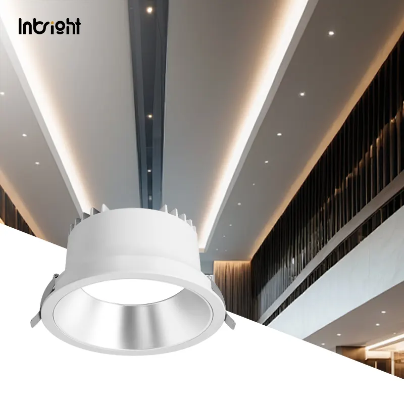 Recessed Aluminum LED Downlight 15-35W