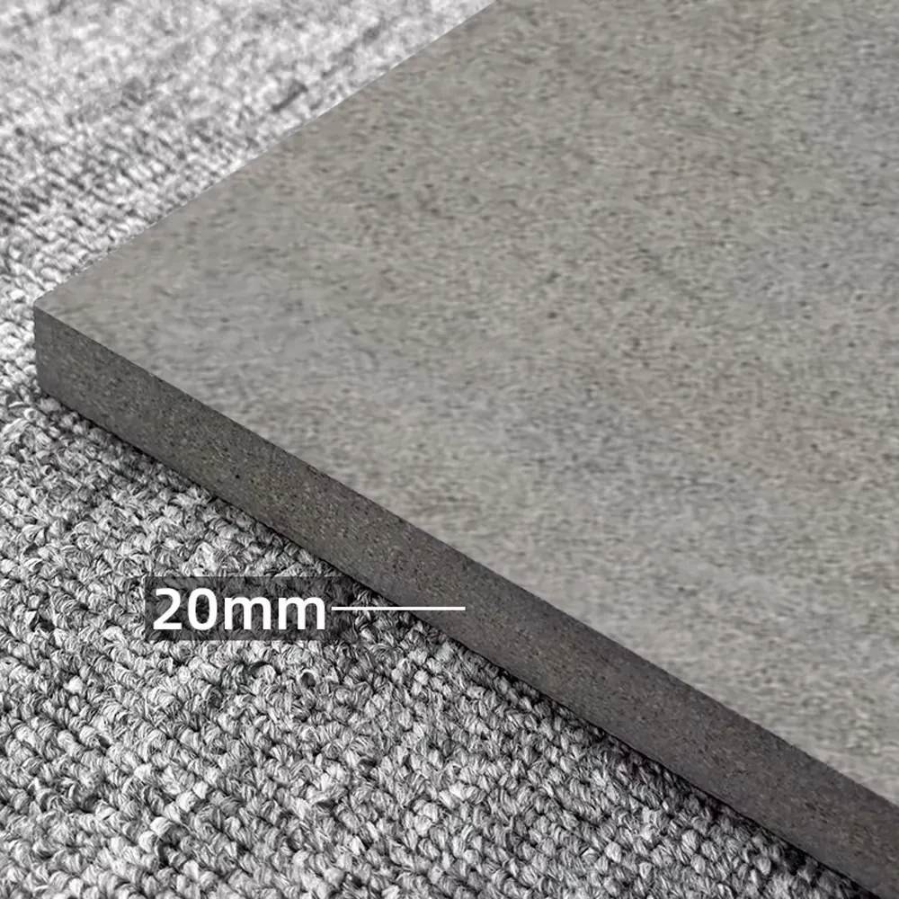 Non-Slip Stone-Look Matte Porcelain Outdoor Tile 60x60cm