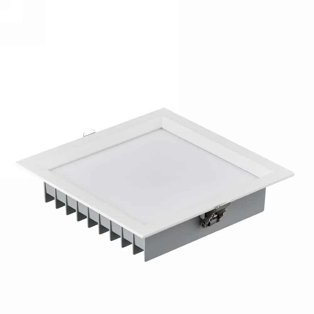 Anti-Glare Slim Recessed Square LED Downlight 9-45W