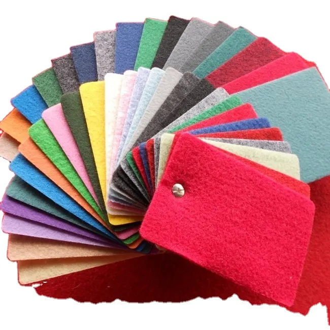 White/Red Polyester Exhibition And Event Carpet 1-4mm Thick