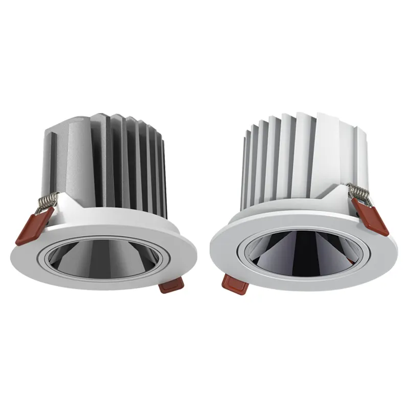 Anti-Glare Adjustable Zigbee Recessed COB LED Downlight 10-30W