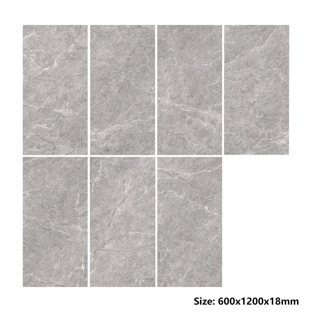 Non-Slip Stone-Look Matte Porcelain Outdoor Tile 60x120cm