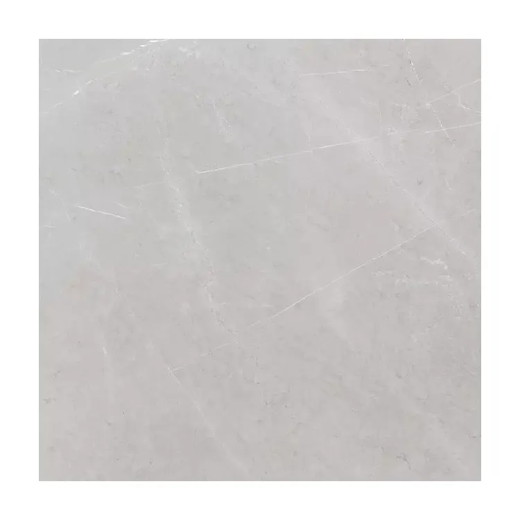 Non-Slip Marble-Look Gray Glazed Porcelain Floor Tile 800x800mm