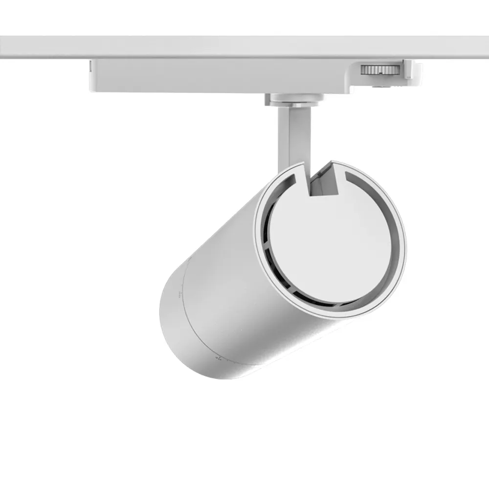 Surface-Mounted Aluminum COB LED Track Spotlight 20-38W