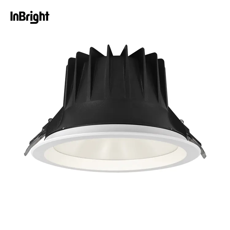 Recessed Aluminum LED Downlight 18-48W IP65