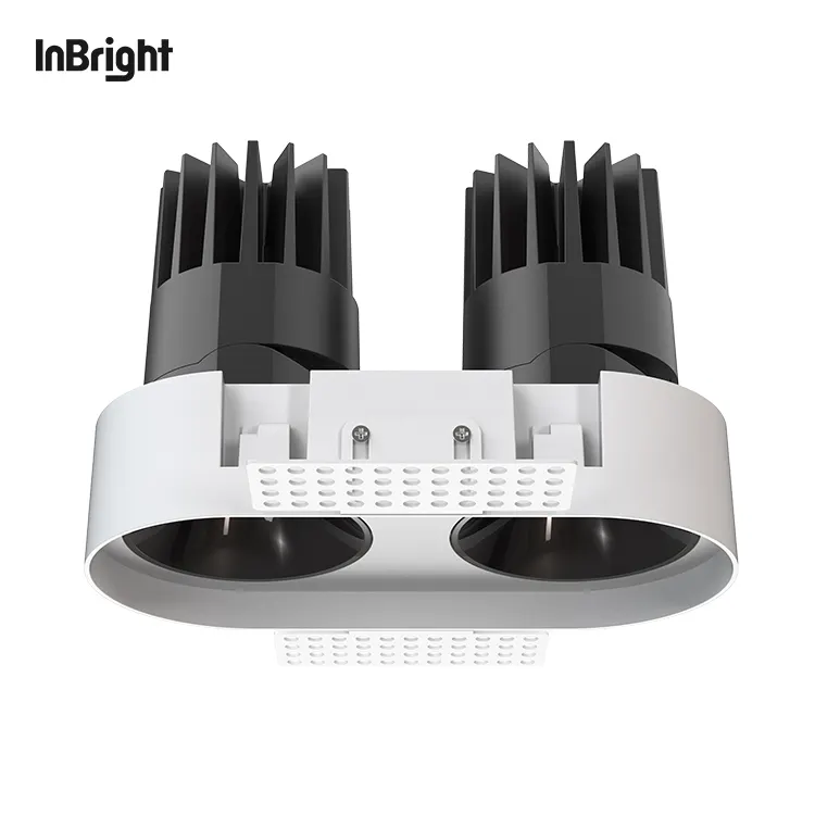 Recessed Aluminum LED Downlight 8-25W IP65
