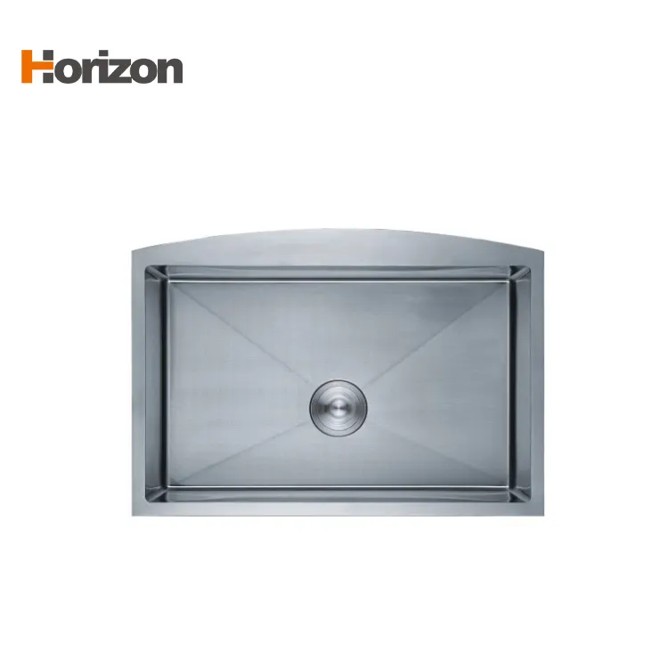304 Single-Bowl Stainless Steel Kitchen Sink
