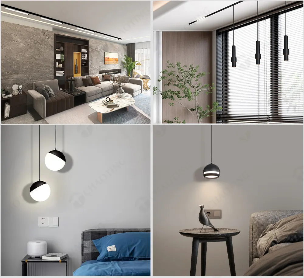 Aluminum Magnetic LED Track Spotlight 9-30W