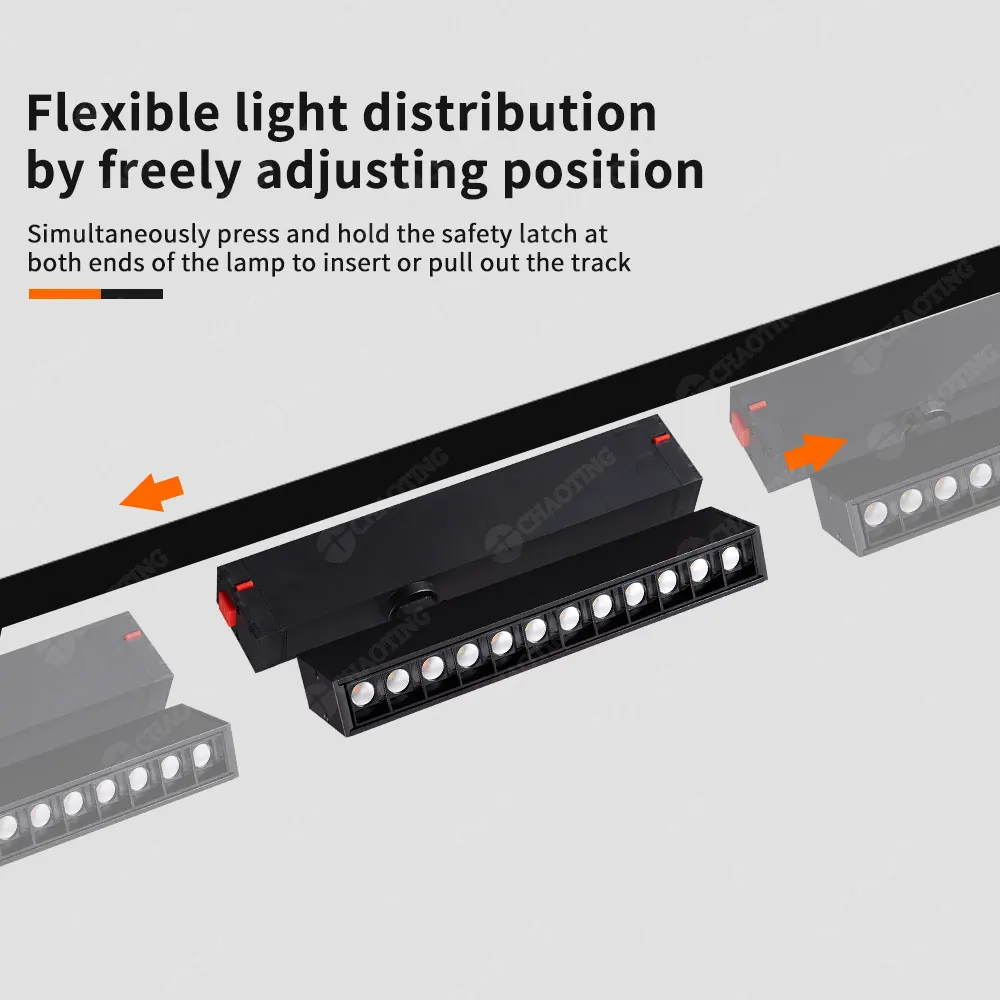 Rotatable Smart Dimmable Magnetic LED Track Spotlight 9W