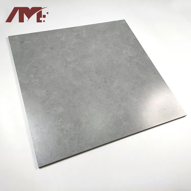 Concrete-Look Gray Porcelain Floor Tile 600x600mm