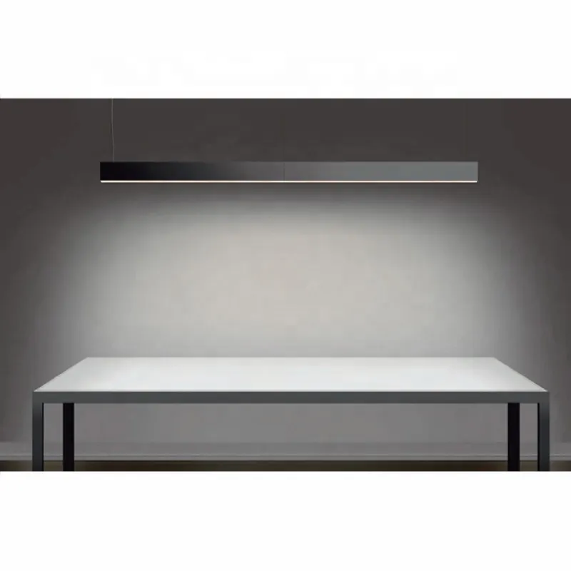 Smart Aluminum Linear LED Pendant Light Black/White 20-50W