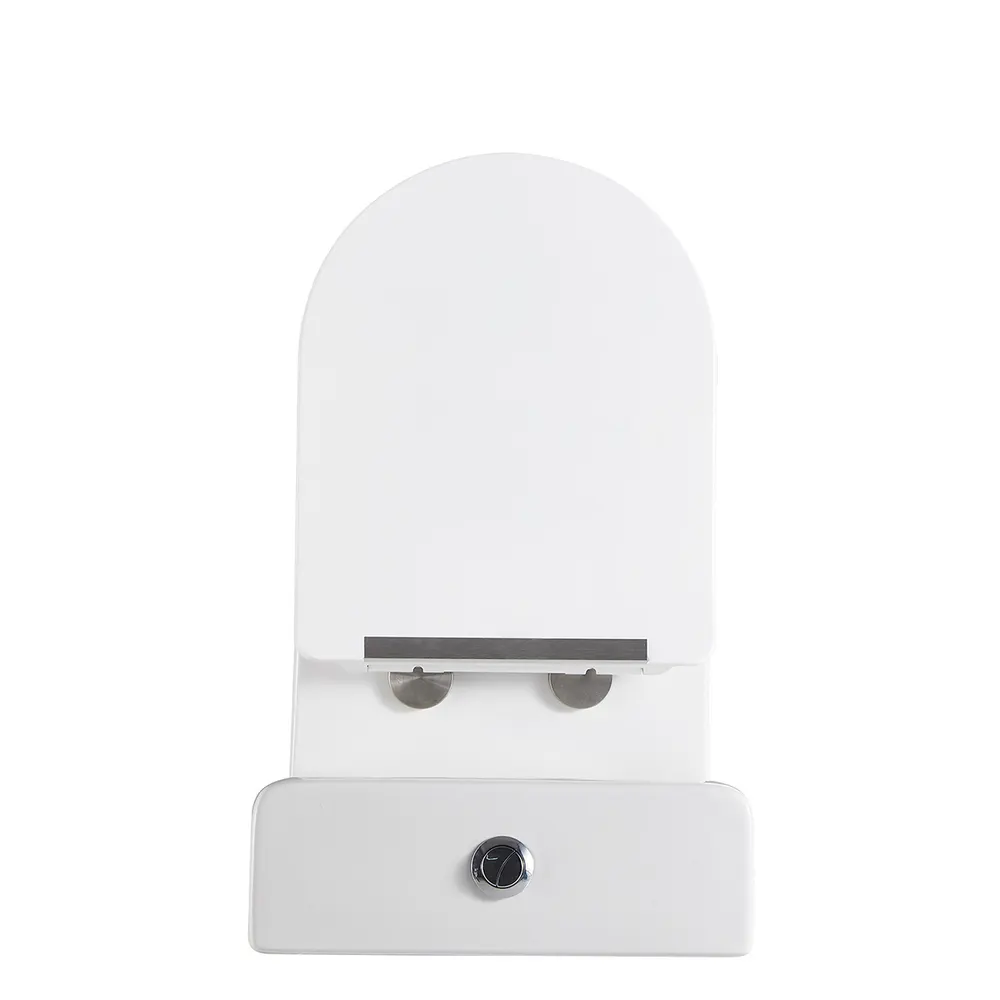 White Dual-Flush Two-Piece Ceramic Toilet