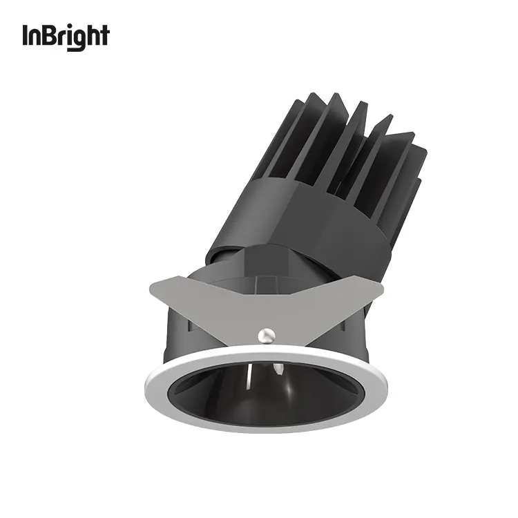 Rotatable Recessed Aluminum COB LED Downlight 25W IP65