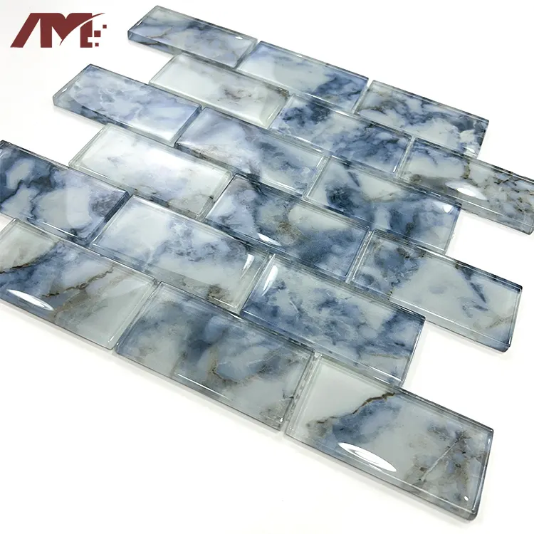 Glass Mosaic Tile 345x296x6mm
