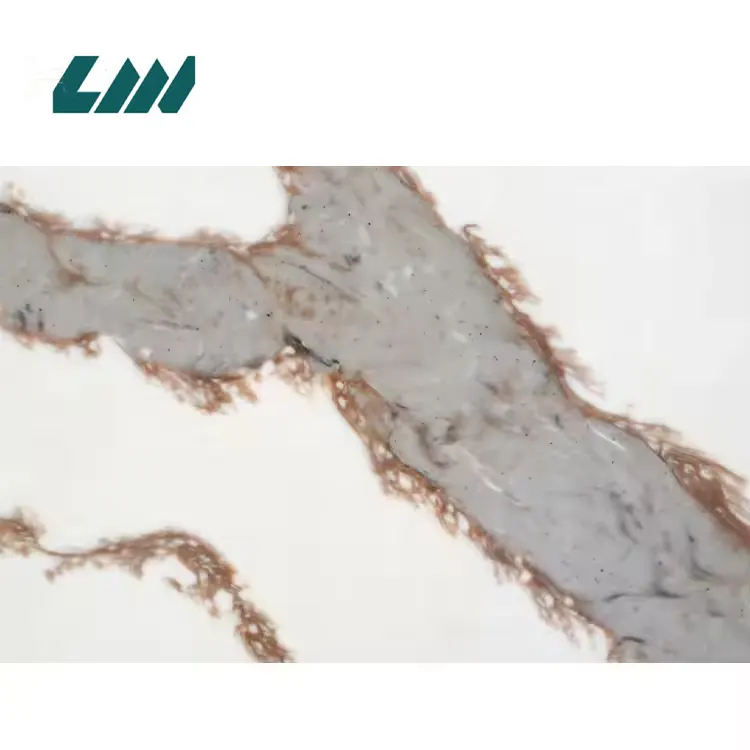 Calacatta Engineered Quartz Slab 3200x1600mm