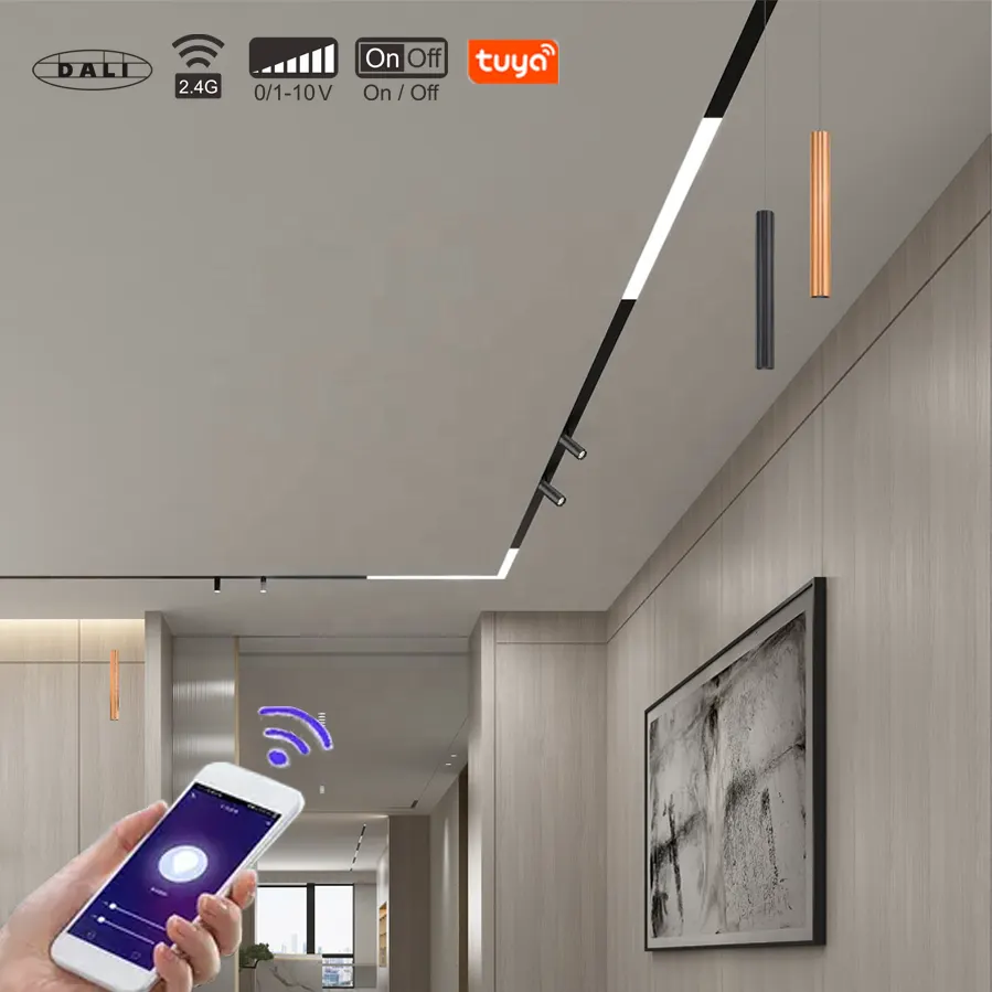 Tuya Aluminum Magnetic LED Track Spotlight 5-30W