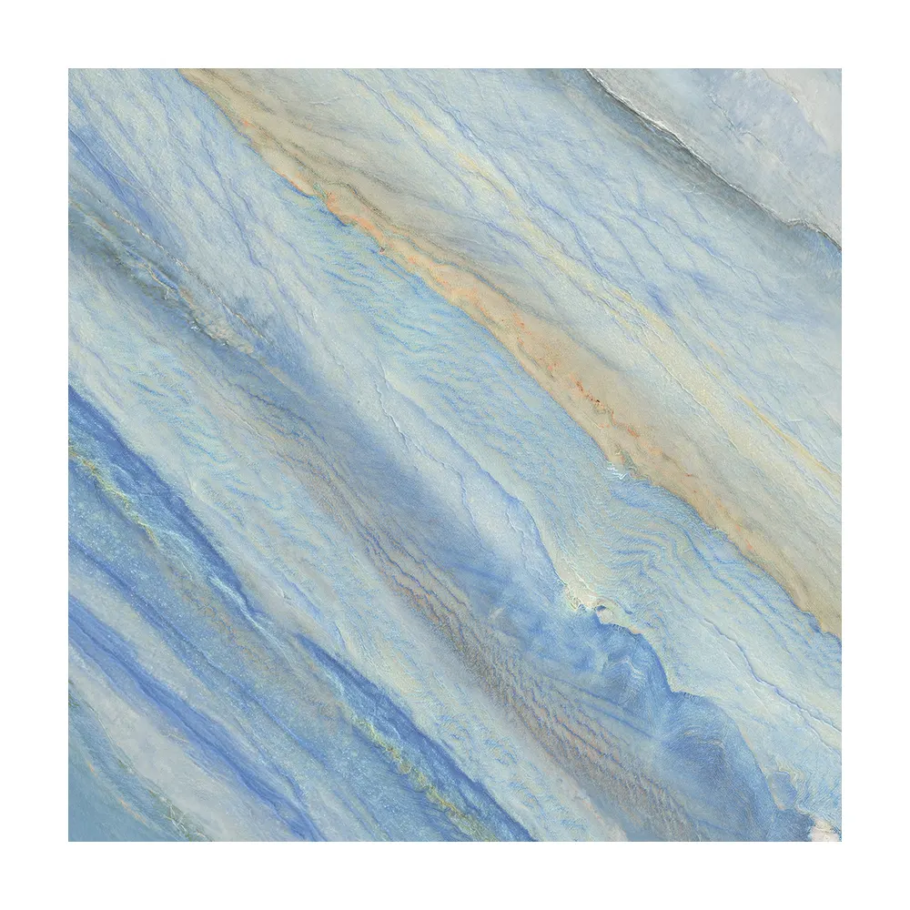 Marble-Look Polished Porcelain Wall And Floor Tile 600x600mm