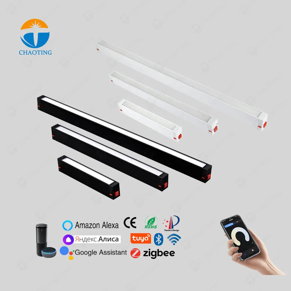 Recessed Aluminum Magnetic LED Track Spotlight 7-27W 220V