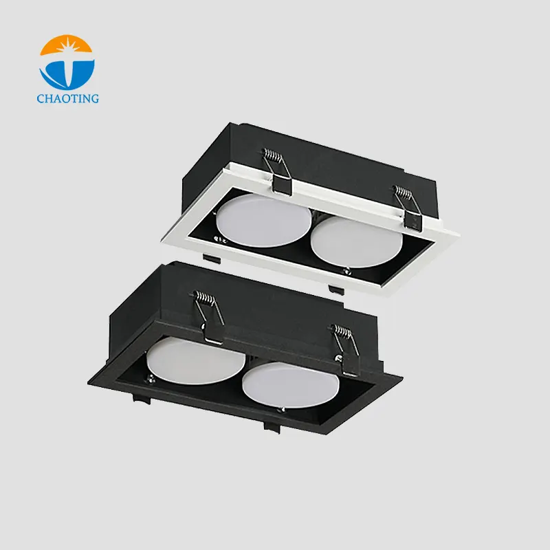 Anti-Glare Recessed Square LED Downlight 5-12W