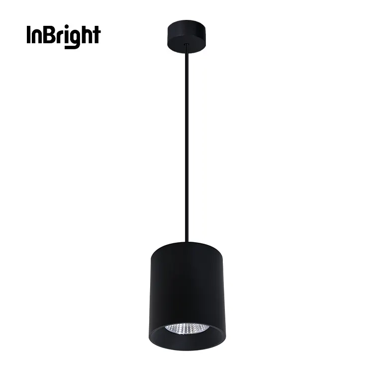 Anti-Glare Dimmable DALI Surface-Mounted COB LED Downlight Black/White 10-60W