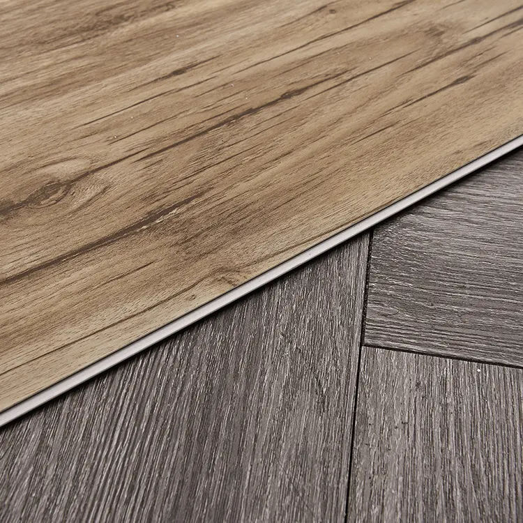 Wood-Look SPC Click-Lock Vinyl Flooring 1220x180mm 4-6m Thick