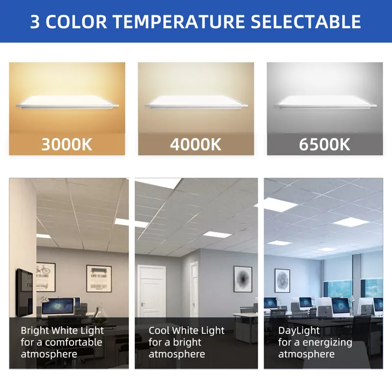 Aluminum LED Panel Light 300x600/600x600 48W 6500K