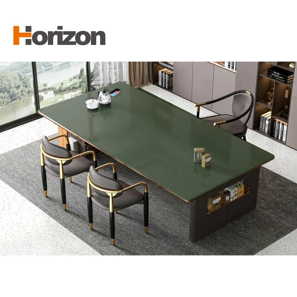 Jade-Look Engineered Quartz Kitchen Countertop