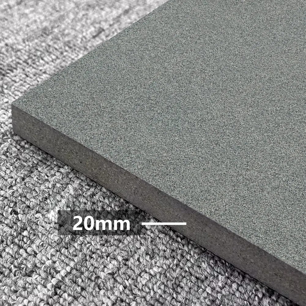 Non-Slip Stone-Look Porcelain Outdoor Tile 600x600x20mm