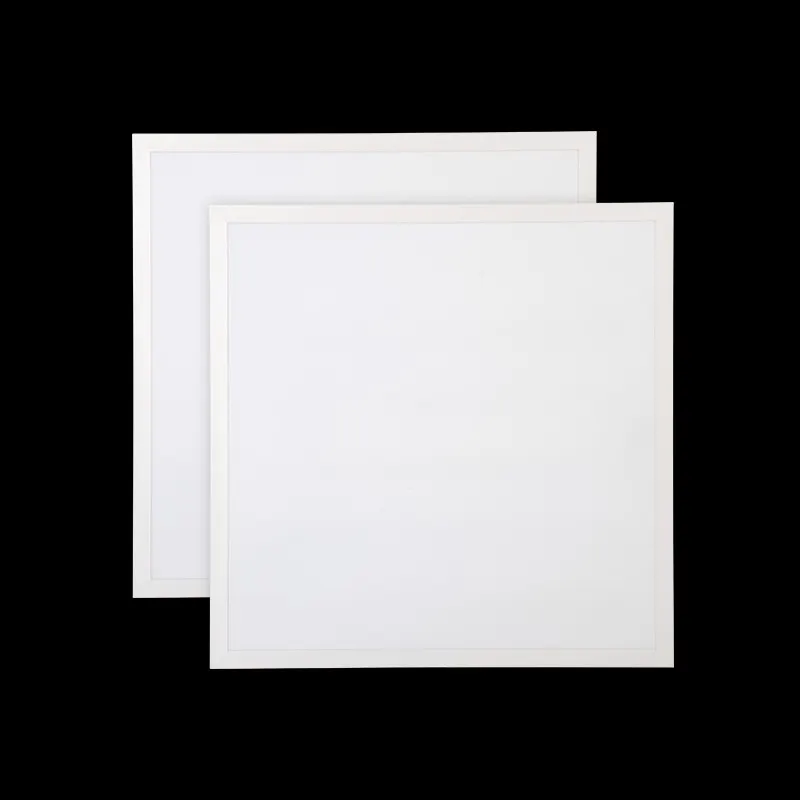 Slim Surface-Mounted Round LED Panel Light 33x25x63 Black/White IP65