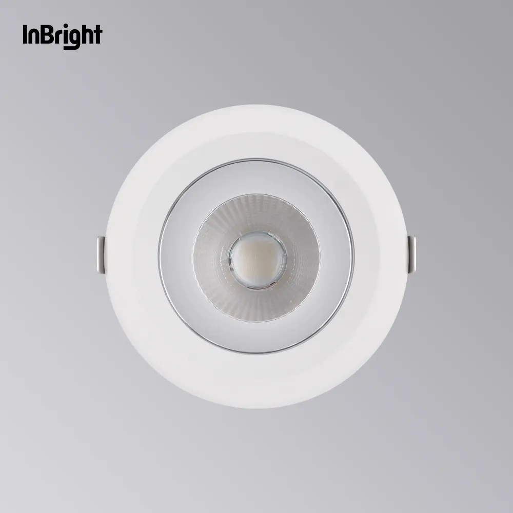 Anti-Glare Recessed Aluminum LED Downlight 18-48W